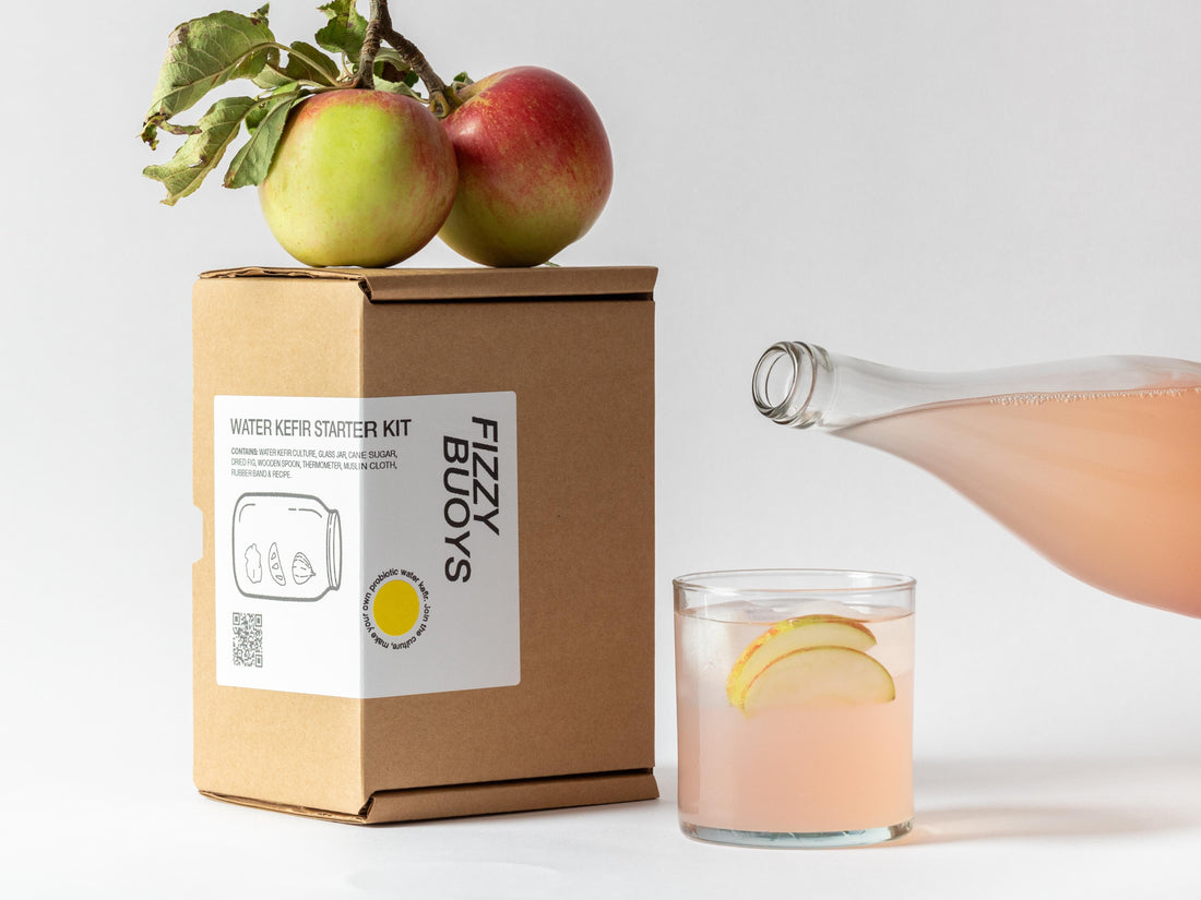 Apple & Grape Kefir Soda: An Autumn Fermentation Recipe