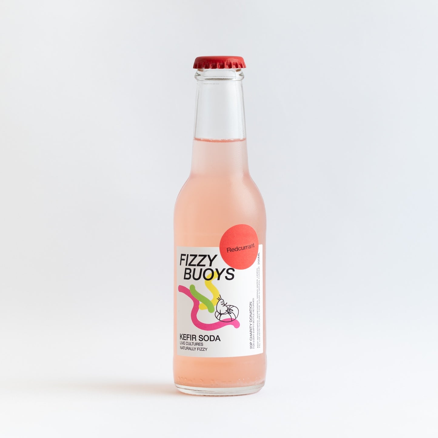 redcurrant flavour kefir soda